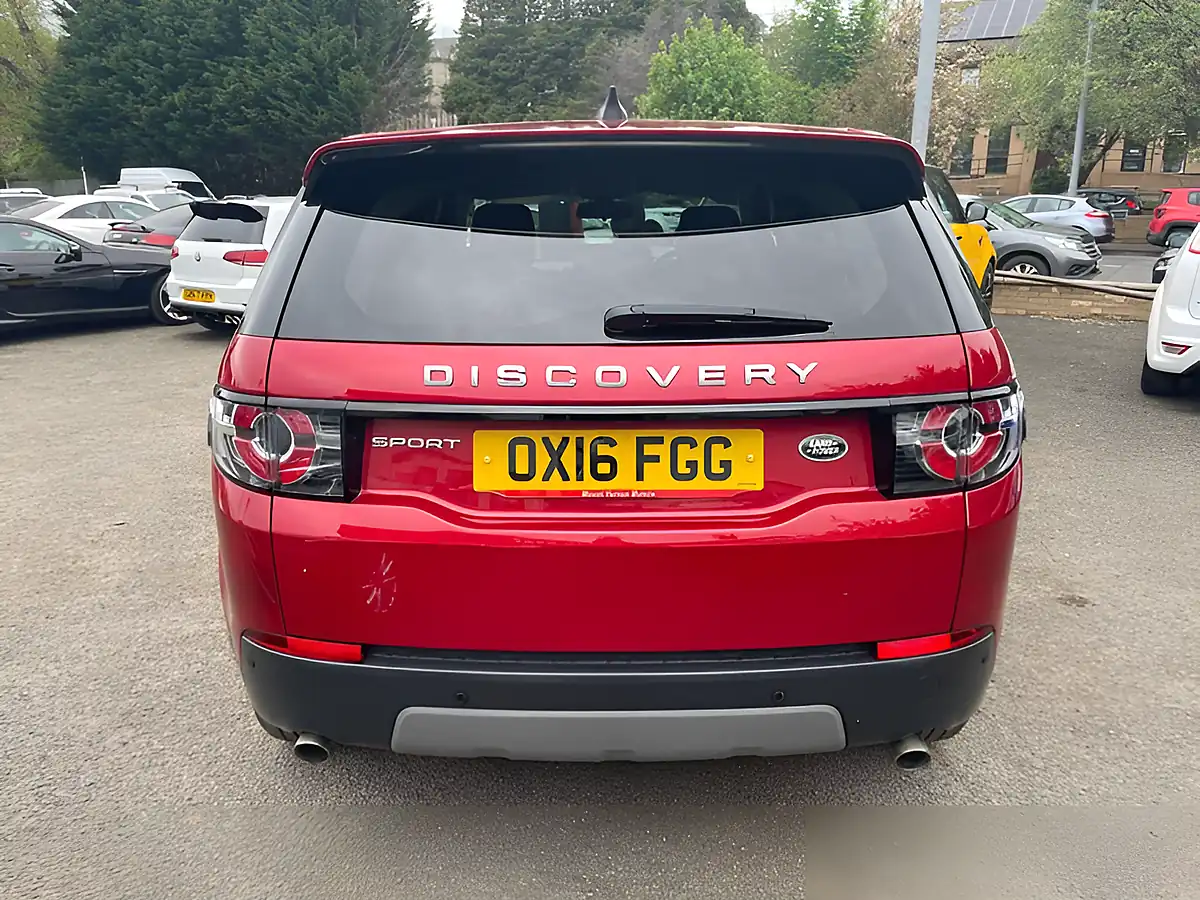 Used 2016 Land Rover Discovery Sport Se Red - Interior and Exterior details 7