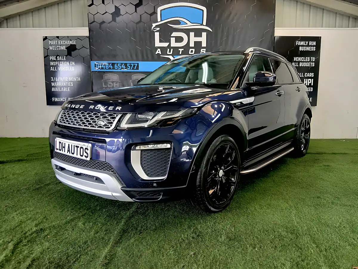 Used 2016 Land Rover Range Rover Evoque Autobiography Blue - Front View