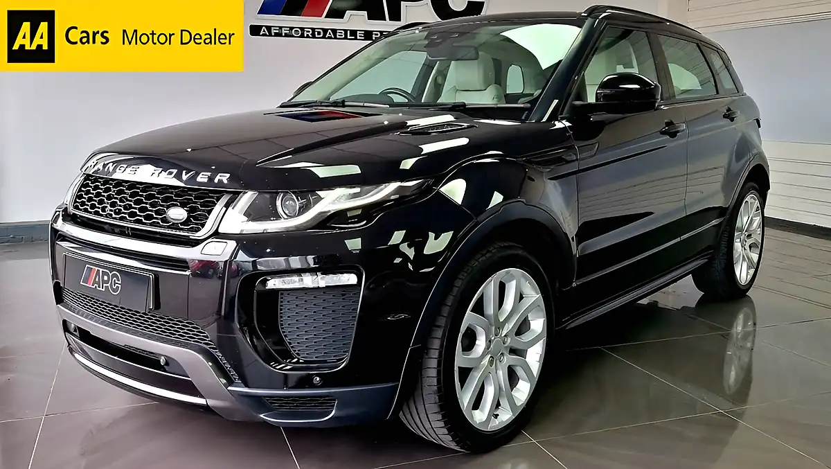 Used 2016 Land Rover Range Rover Evoque Hse Dynamic Black - Front View