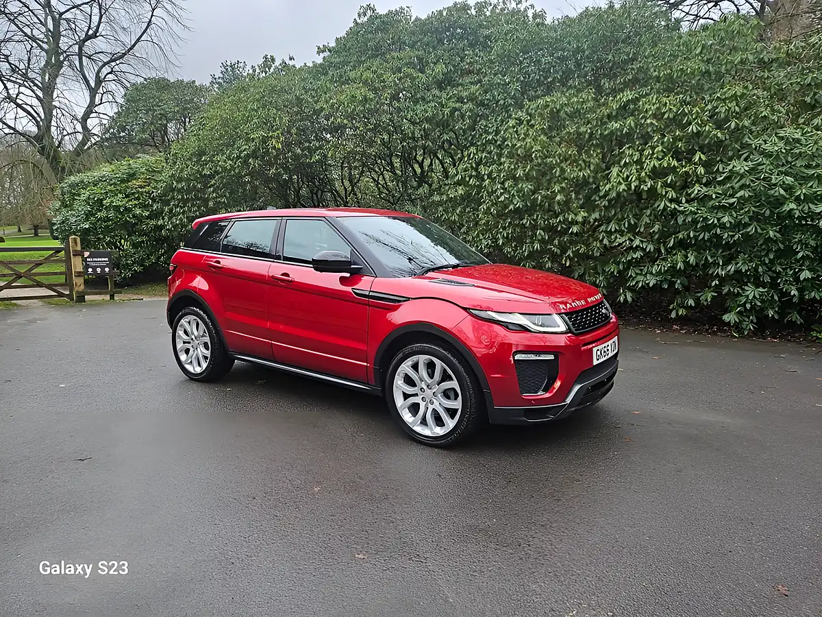 Used 2016 Land Rover Range Rover Evoque Hse Dynamic Firenze Red - Front View