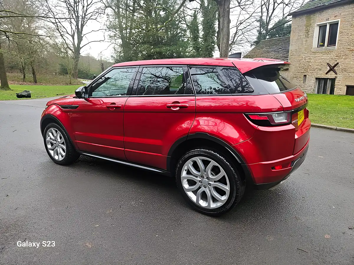 Used 2016 Land Rover Range Rover Evoque Hse Dynamic Firenze Red - Interior and Exterior details 13