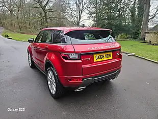 Used 2016 Land Rover Range Rover Evoque Hse Dynamic Firenze Red - Interior and Exterior details 14
