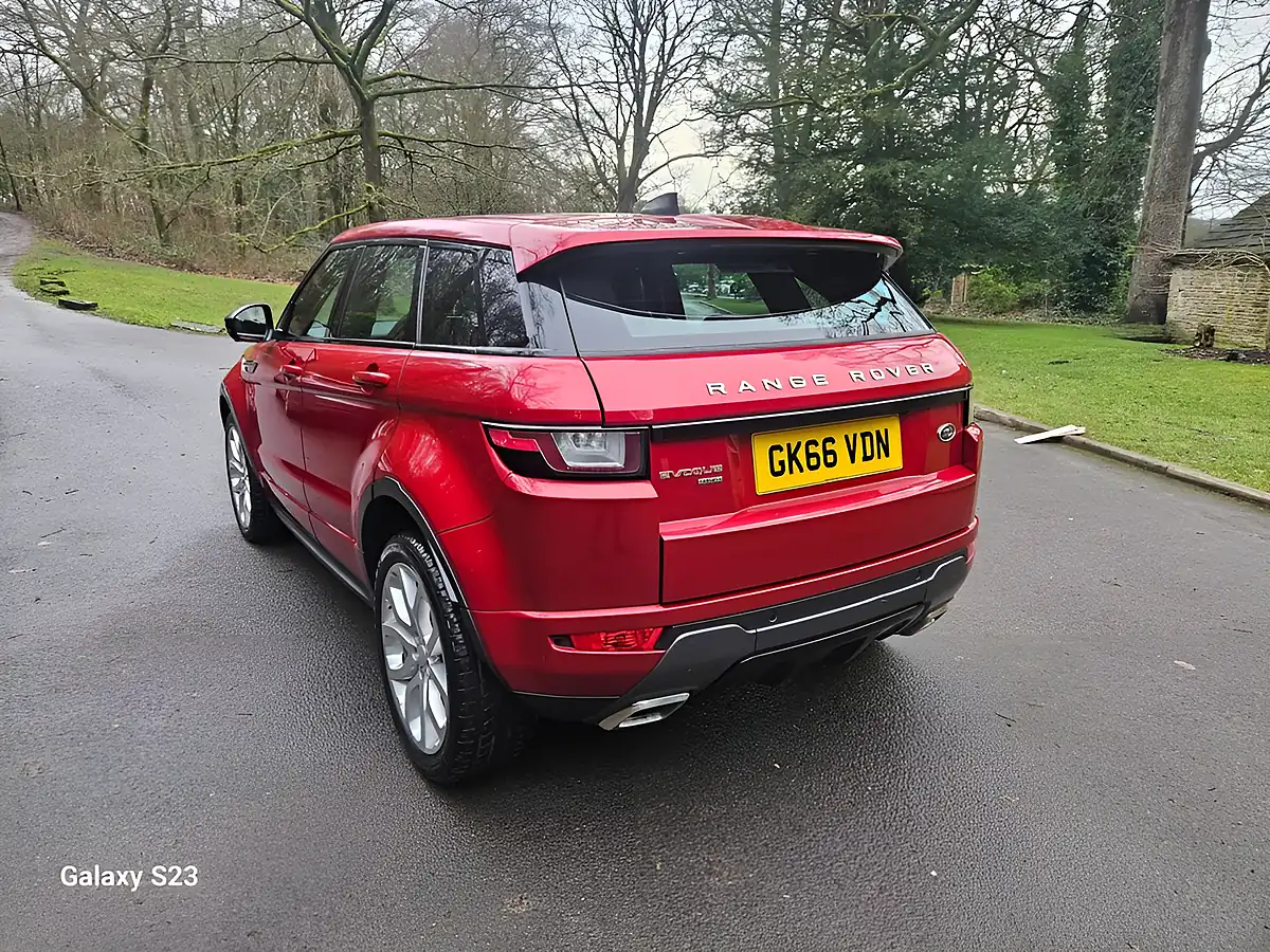 Used 2016 Land Rover Range Rover Evoque Hse Dynamic Firenze Red - Interior and Exterior details 14