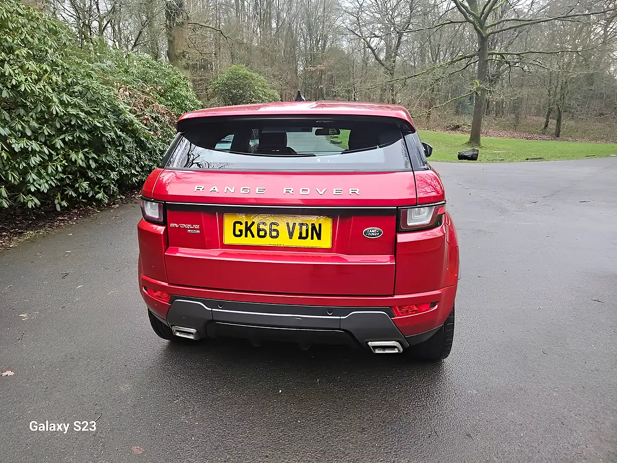 Used 2016 Land Rover Range Rover Evoque Hse Dynamic Firenze Red - Interior and Exterior details 15