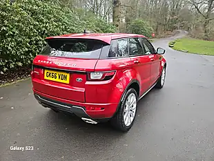 Used 2016 Land Rover Range Rover Evoque Hse Dynamic Firenze Red - Interior and Exterior details 16
