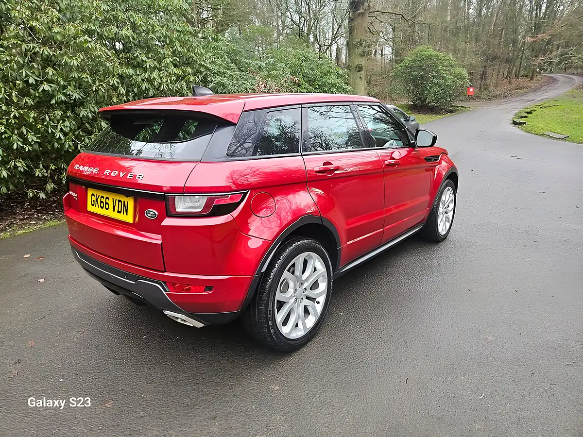 Used 2016 Land Rover Range Rover Evoque Hse Dynamic Firenze Red - Interior and Exterior details 17