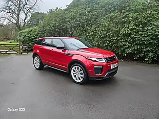 Used 2016 Land Rover Range Rover Evoque Hse Dynamic Firenze Red - Interior and Exterior details 2