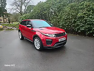 Used 2016 Land Rover Range Rover Evoque Hse Dynamic Firenze Red - Interior and Exterior details 4