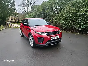Used 2016 Land Rover Range Rover Evoque Hse Dynamic Firenze Red - Interior and Exterior details 7