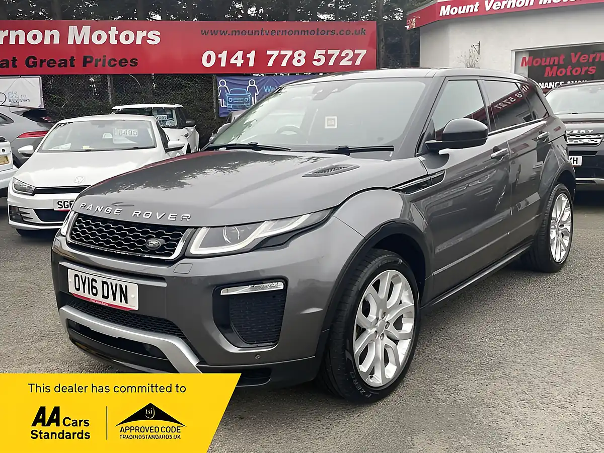 Used 2016 Land Rover Range Rover Evoque Hse Dynamic Grey - Front View