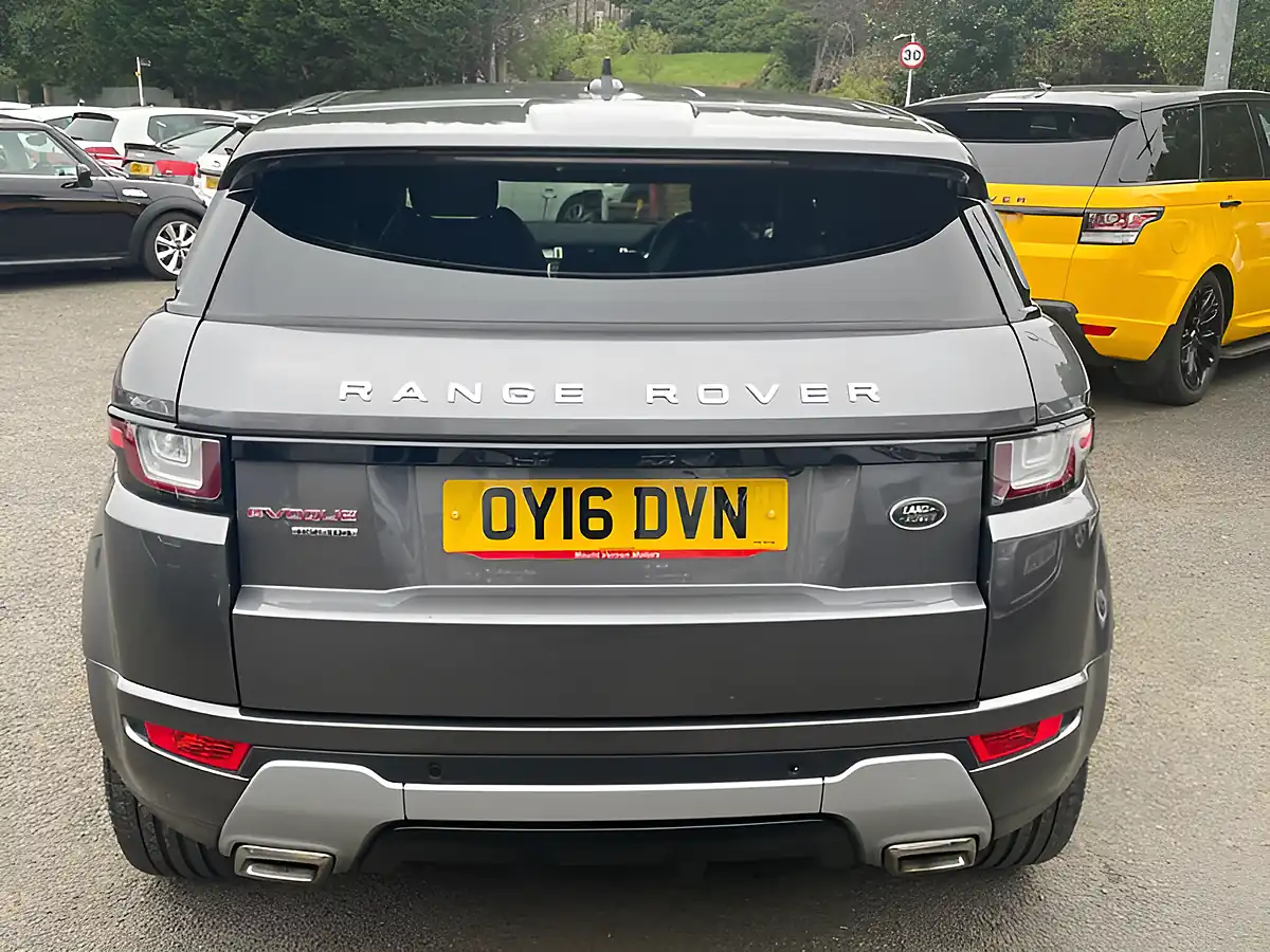 Used 2016 Land Rover Range Rover Evoque Hse Dynamic Grey - Interior and Exterior details 7