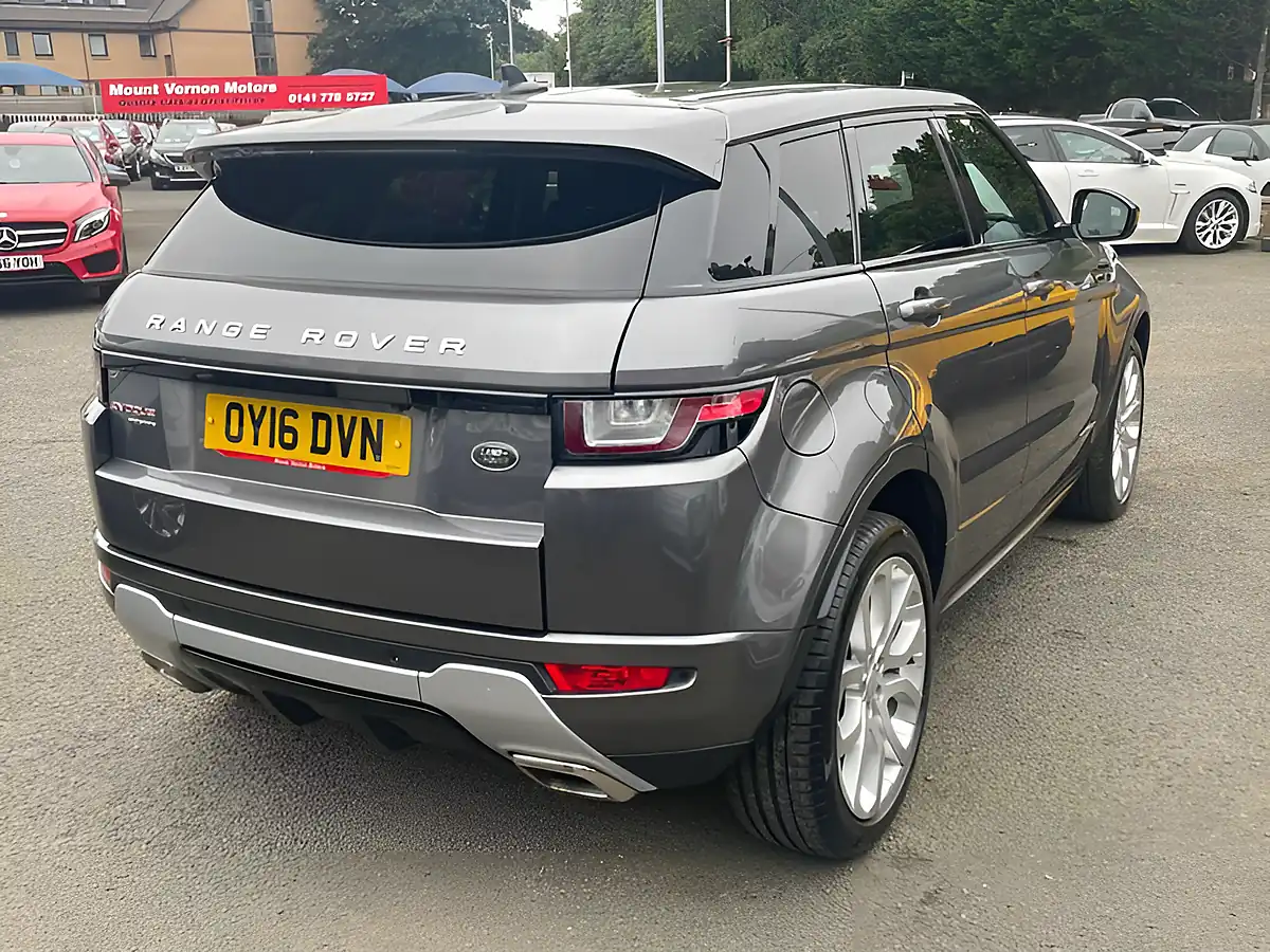 Used 2016 Land Rover Range Rover Evoque Hse Dynamic Grey - Interior and Exterior details 8