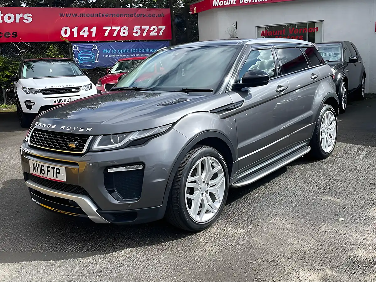 Used 2016 Land Rover Range Rover Evoque Hse Dynamic Grey - Interior and Exterior details 4