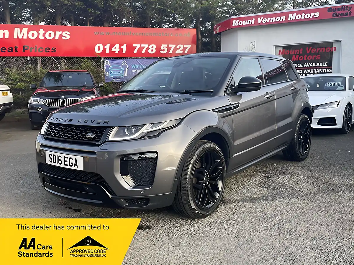 Used 2016 Land Rover Range Rover Evoque Hse Dynamic Grey - Front View