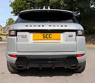 Used 2016 Land Rover Range Rover Evoque Hse Dynamic Indus Silver - Interior and Exterior details 9