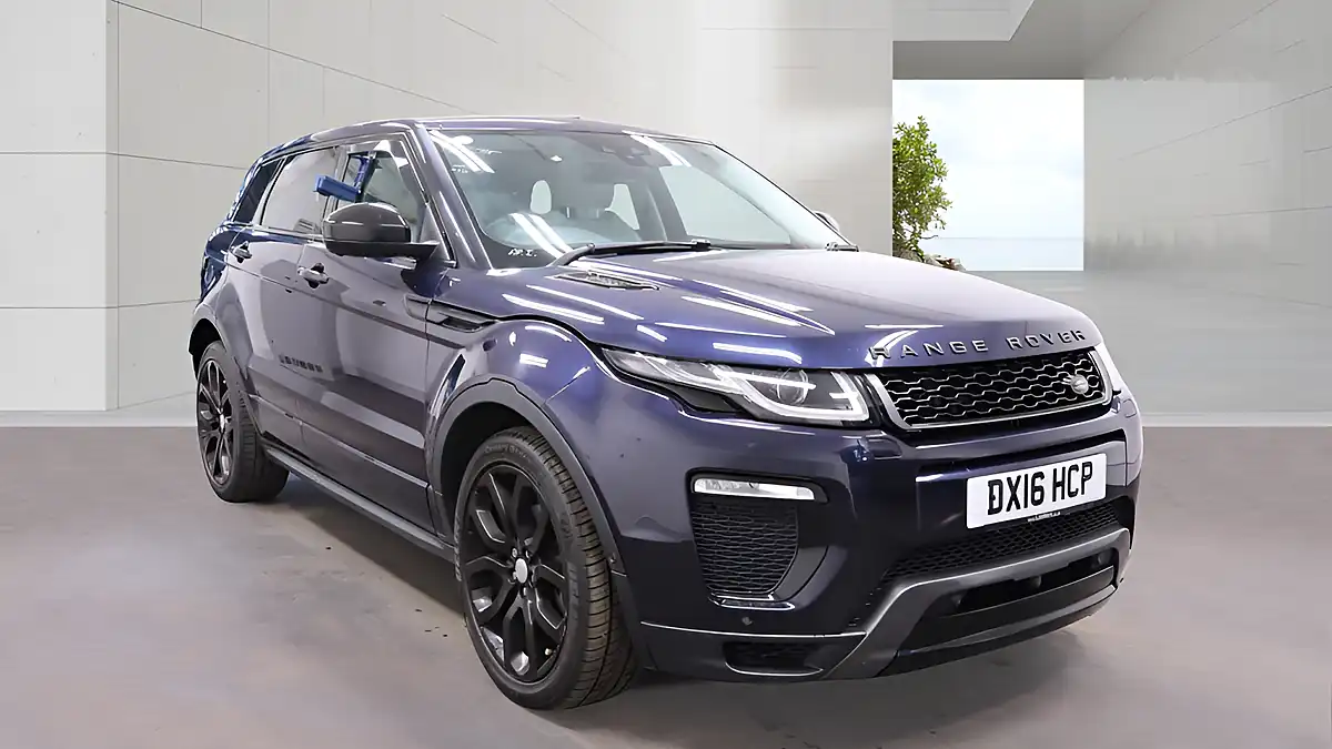 Used 2016 Land Rover Range Rover Evoque Hse Dynamic Lux Blue - Front View