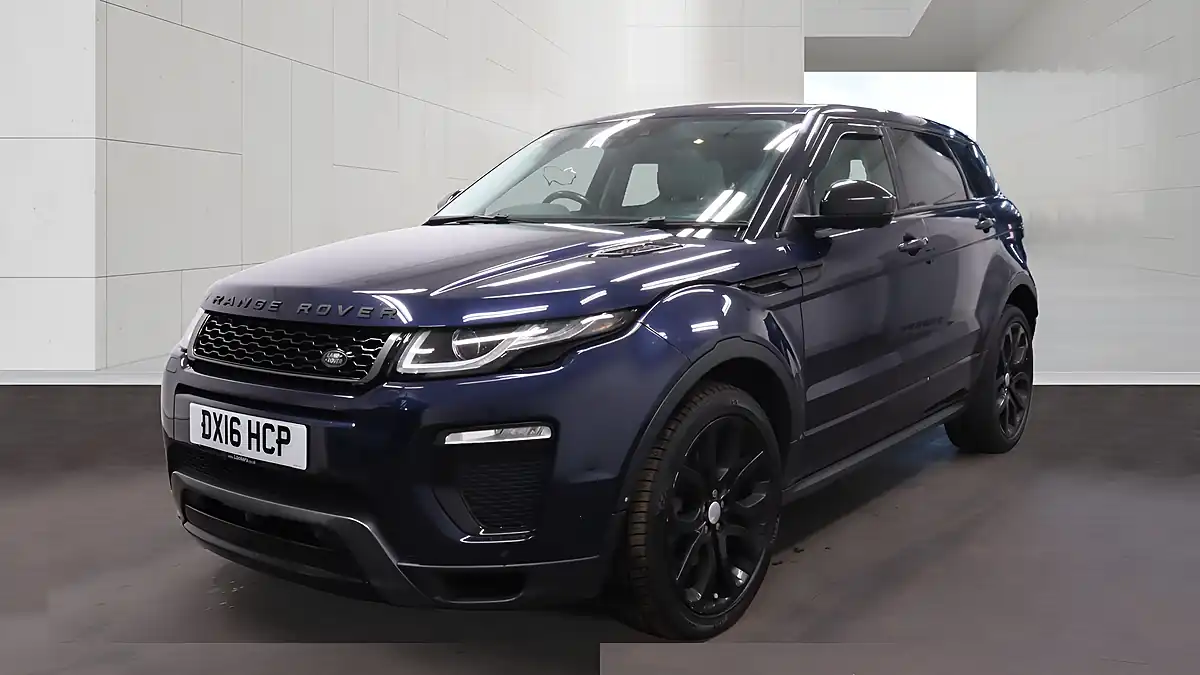Used 2016 Land Rover Range Rover Evoque Hse Dynamic Lux Blue - Interior and Exterior details 2