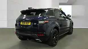 Used 2016 Land Rover Range Rover Evoque Hse Dynamic Lux Blue - Interior and Exterior details 4