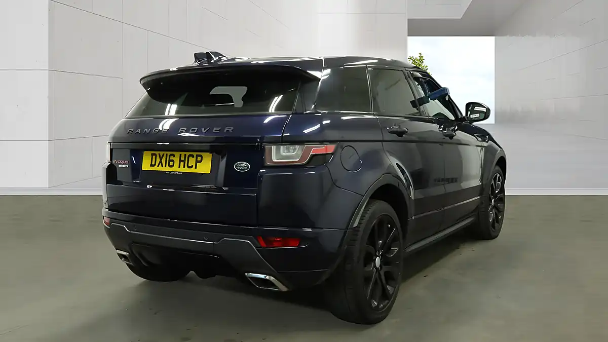 Used 2016 Land Rover Range Rover Evoque Hse Dynamic Lux Blue - Interior and Exterior details 4