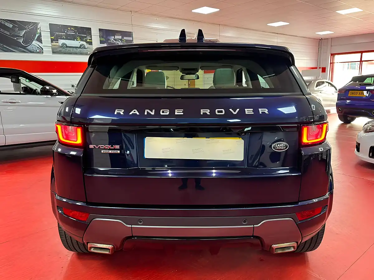 Used 2016 Land Rover Range Rover Evoque Hse Dynamic Lux Blue - Interior and Exterior details 10