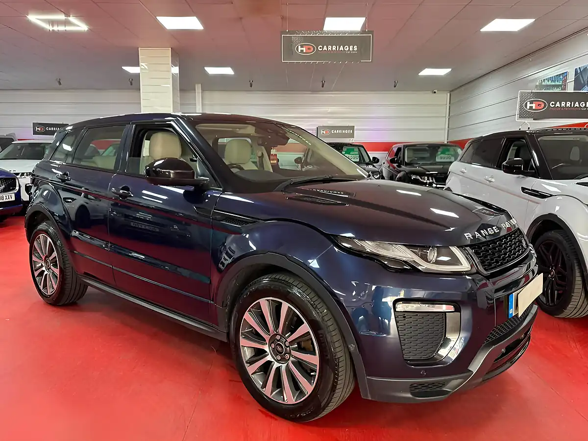 Used 2016 Land Rover Range Rover Evoque Hse Dynamic Lux Blue - Interior and Exterior details 3
