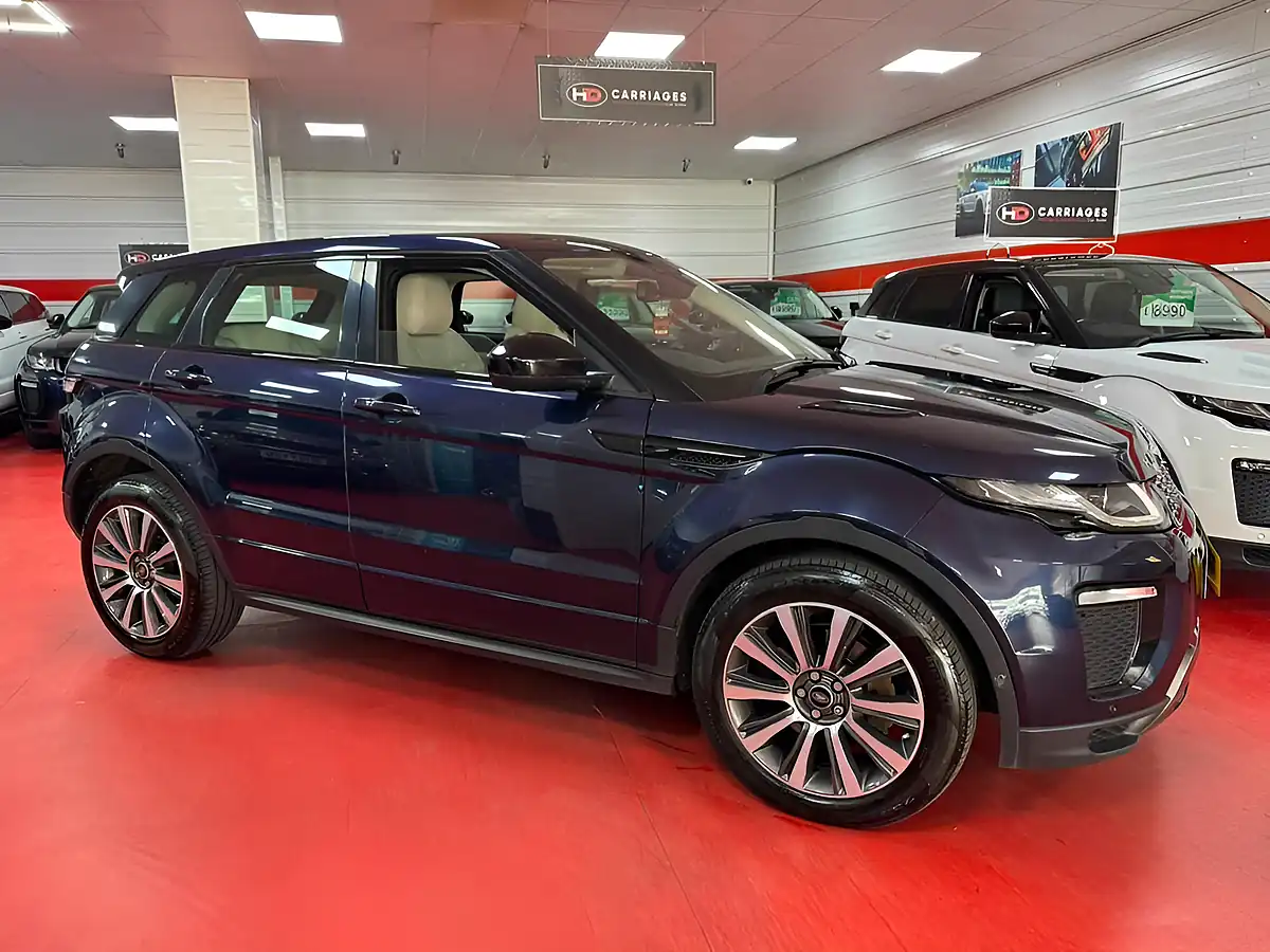 Used 2016 Land Rover Range Rover Evoque Hse Dynamic Lux Blue - Interior and Exterior details 4