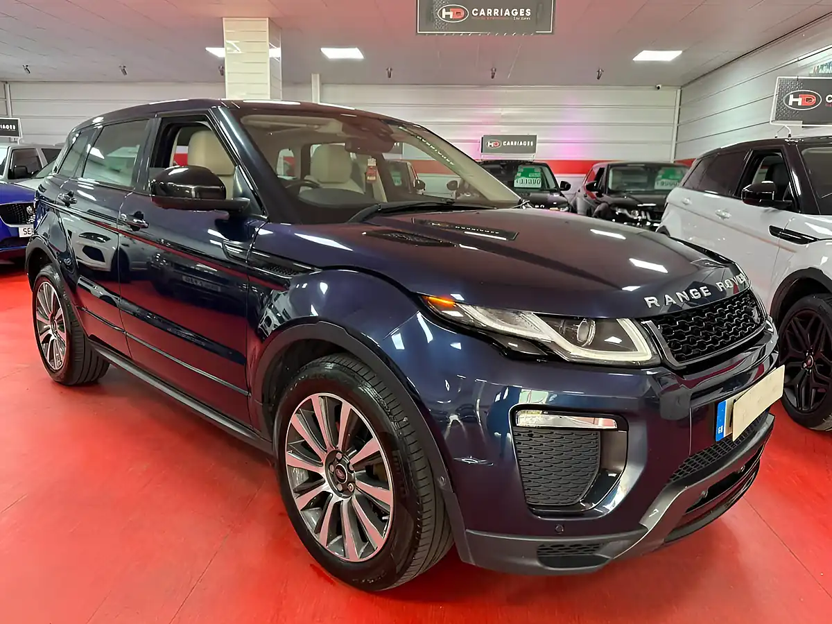 Used 2016 Land Rover Range Rover Evoque Hse Dynamic Lux Blue - Interior and Exterior details 6