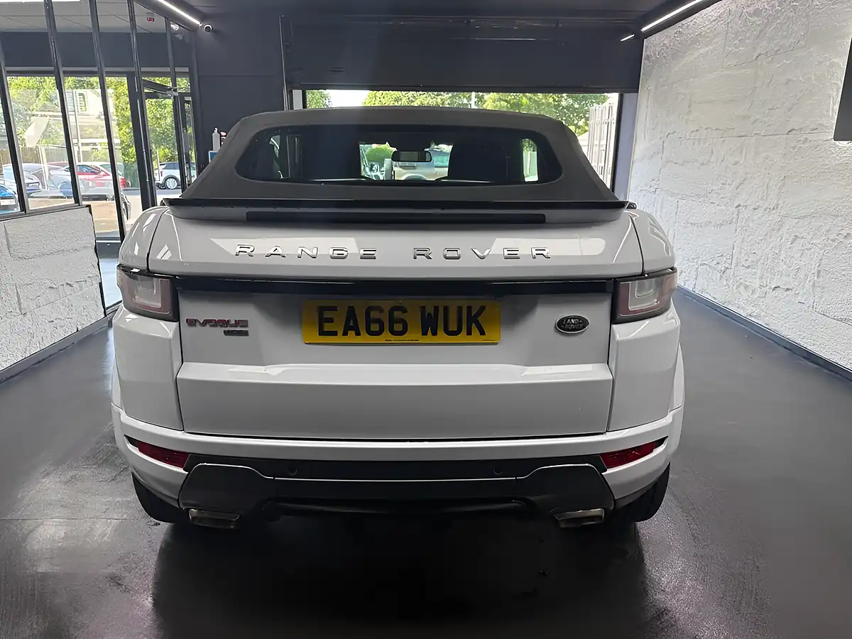 Used 2016 Land Rover Range Rover Evoque Hse Dynamic Lux White - Interior and Exterior details 9