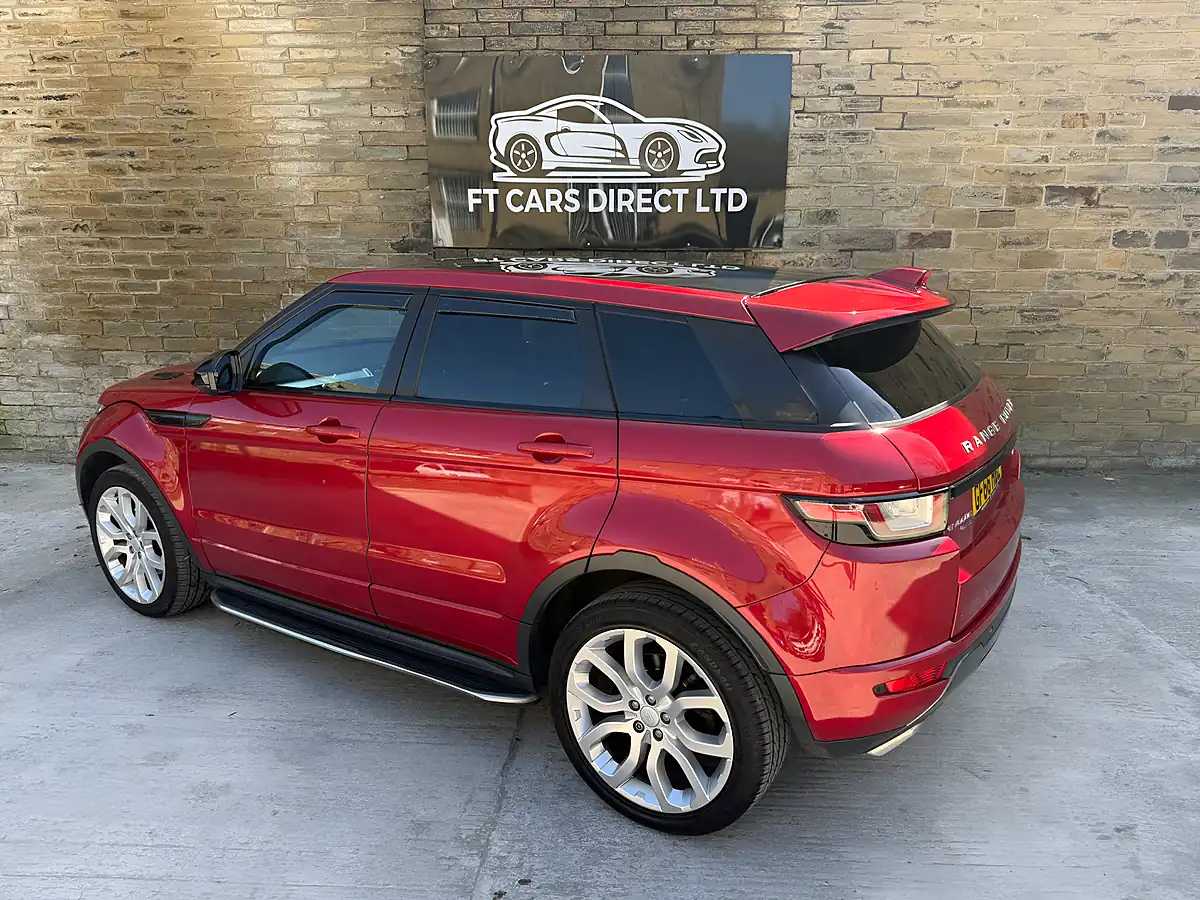 Used 2016 Land Rover Range Rover Evoque Hse Dynamic Red - Interior and Exterior details 11