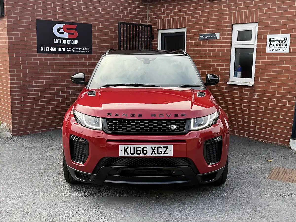 Used 2016 Land Rover Range Rover Evoque Hse Dynamic Red - Interior and Exterior details 3