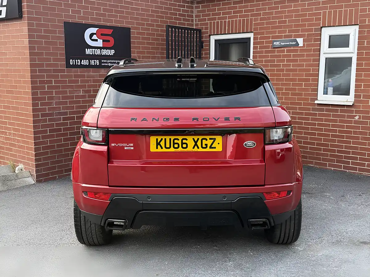 Used 2016 Land Rover Range Rover Evoque Hse Dynamic Red - Interior and Exterior details 9