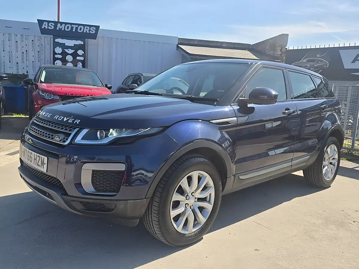 Used 2016 Land Rover Range Rover Evoque Se Blue - Interior and Exterior details 3