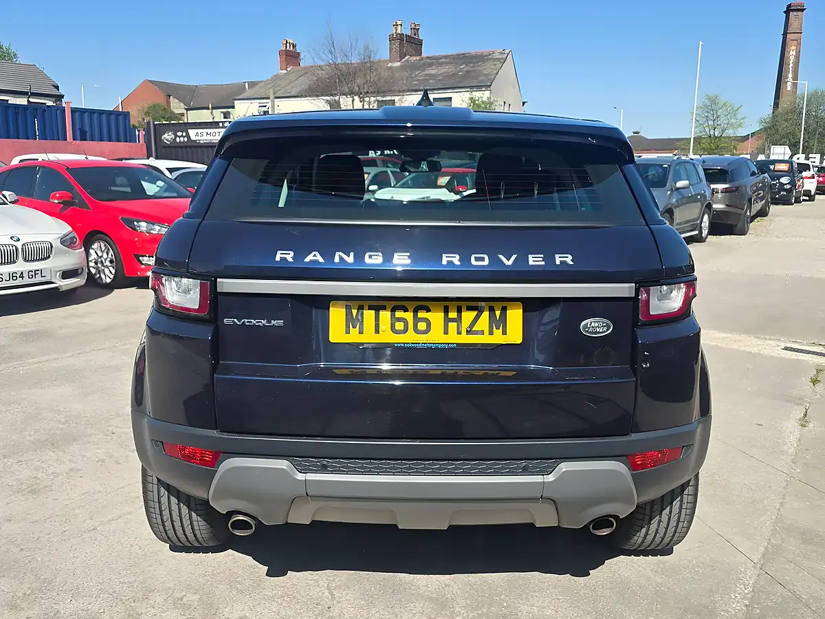 Used 2016 Land Rover Range Rover Evoque Se Blue - Interior and Exterior details 6