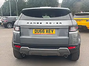 Used 2016 Land Rover Range Rover Evoque Se Grey - Interior and Exterior details 7