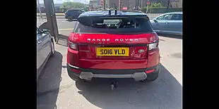 Used 2016 Land Rover Range Rover Evoque Se Tech Red - Interior and Exterior details 5