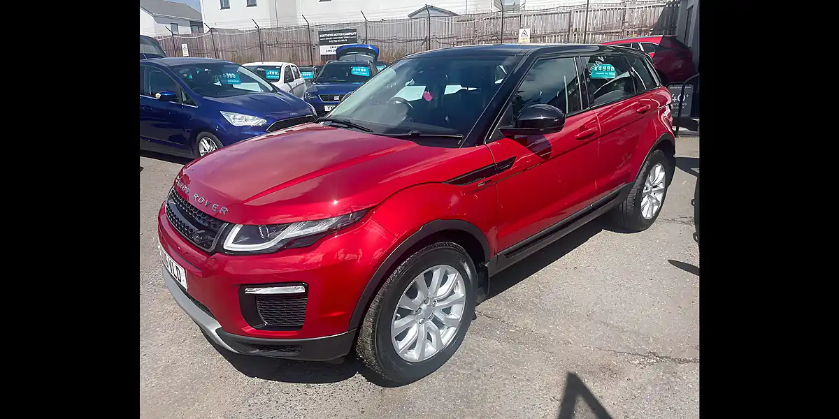 Used 2016 Land Rover Range Rover Evoque Se Tech Red - Interior and Exterior details 8