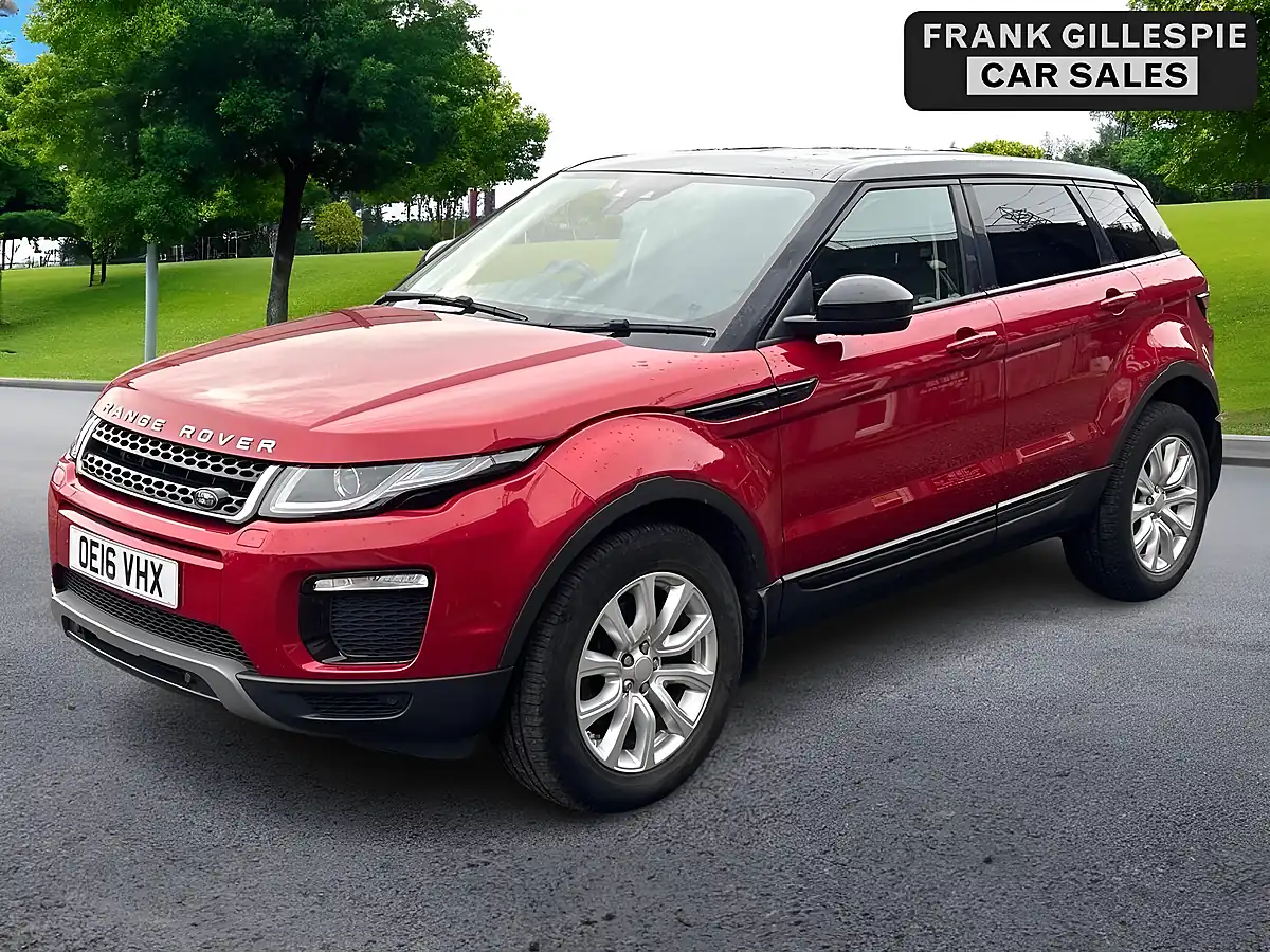 Used 2016 Land Rover Range Rover Evoque Se Tech Red - Interior and Exterior details 3