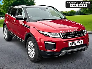 Used 2016 Land Rover Range Rover Evoque Se Tech Red - Interior and Exterior details 4