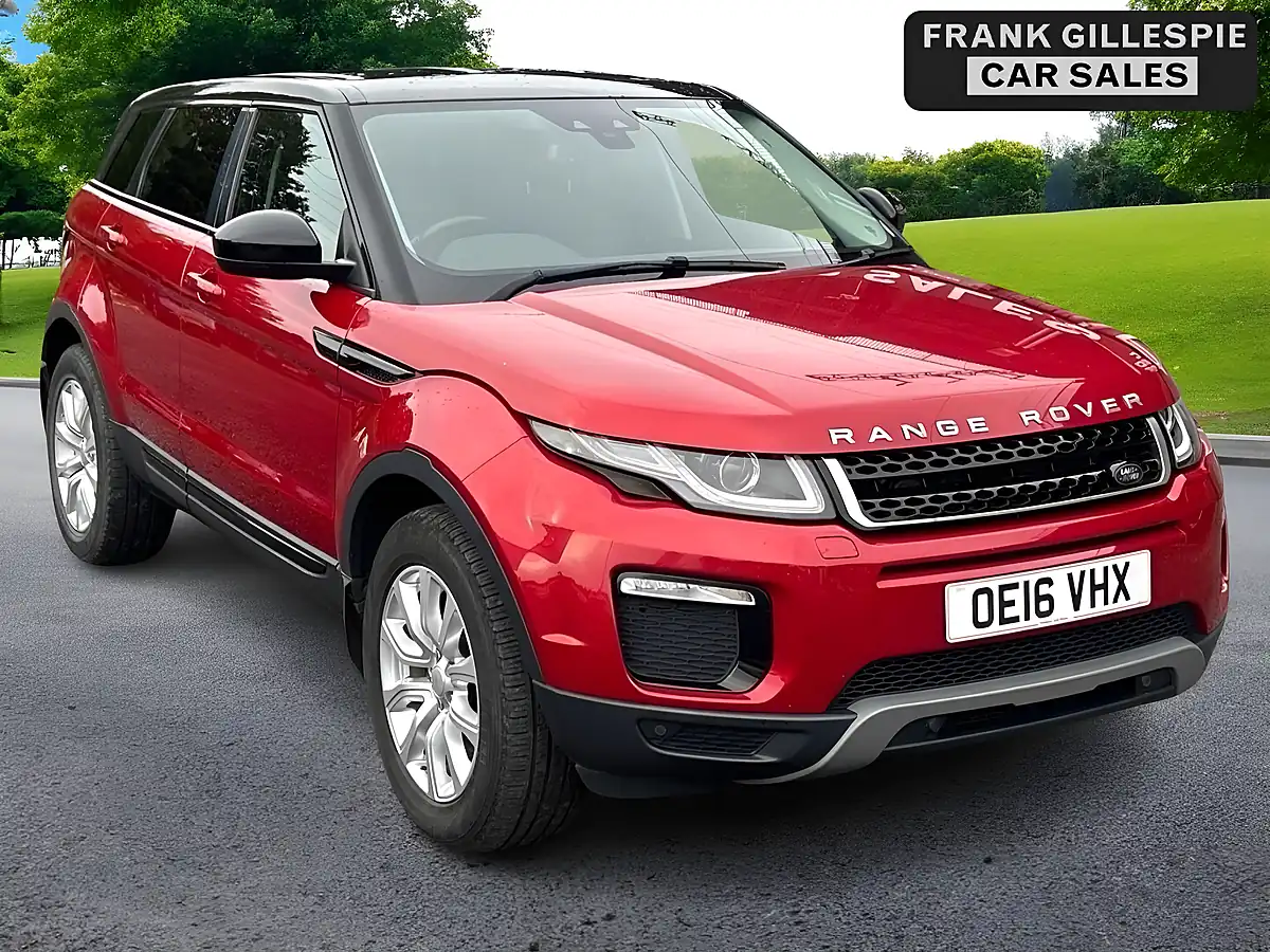 Used 2016 Land Rover Range Rover Evoque Se Tech Red - Interior and Exterior details 4
