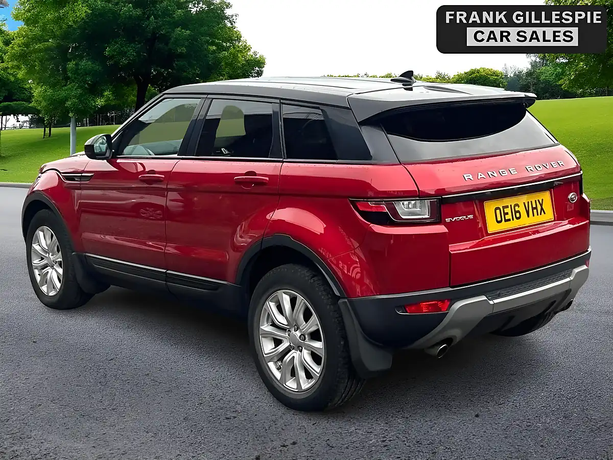 Used 2016 Land Rover Range Rover Evoque Se Tech Red - Interior and Exterior details 8