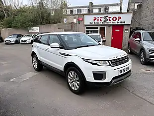 Used 2016 Land Rover Range Rover Evoque Se White - Interior and Exterior details 2