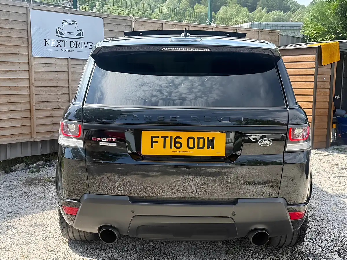 Used 2016 Land Rover Range Rover Sport Autobiography Dynamic Black - Interior and Exterior details 9