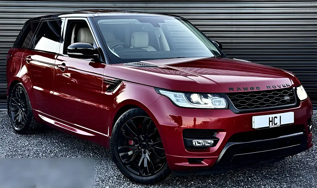 Used 2016 Land Rover Range Rover Sport Autobiography Dynamic Firenze Red Metallic - Front View