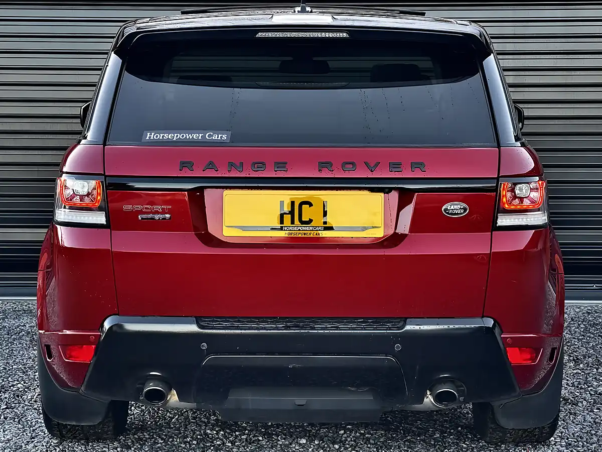Used 2016 Land Rover Range Rover Sport Autobiography Dynamic Firenze Red Metallic - Interior and Exterior details 4