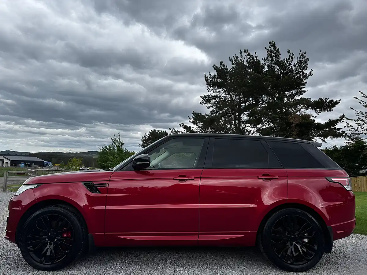 Used 2016 Land Rover Range Rover Sport Autobiography Dynamic Red - Interior and Exterior details 5
