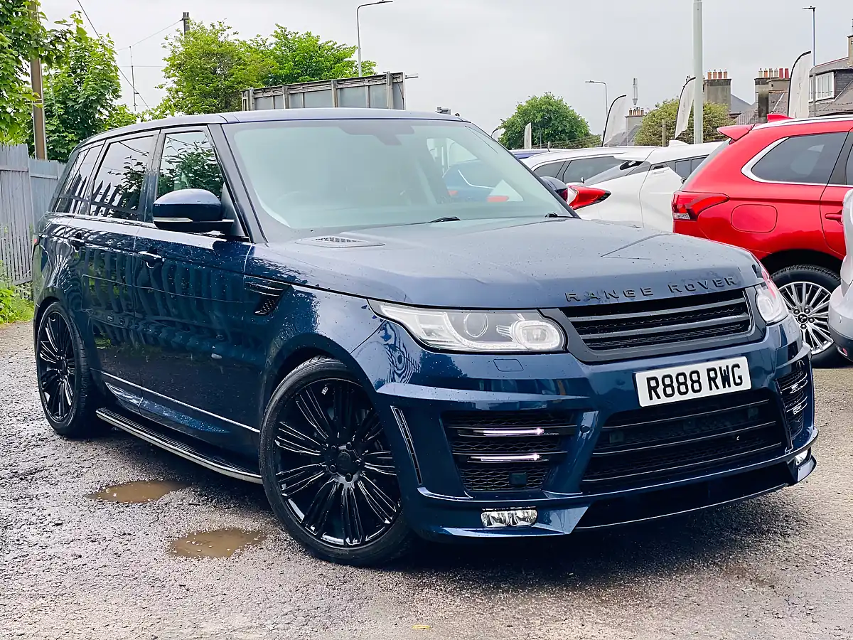 Used 2016 Land Rover Range Rover Sport Hse Blue - Front View