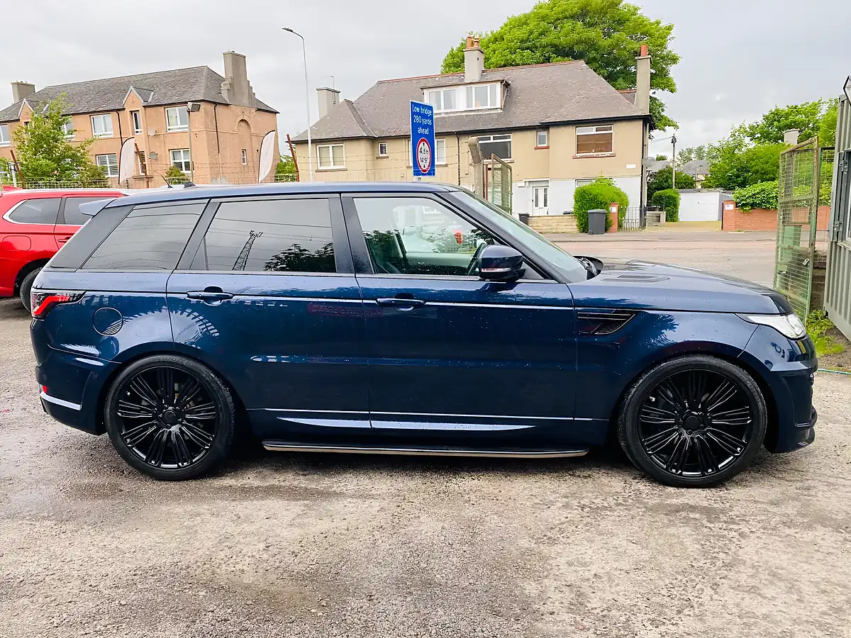 Used 2016 Land Rover Range Rover Sport Hse Blue - Interior and Exterior details 10
