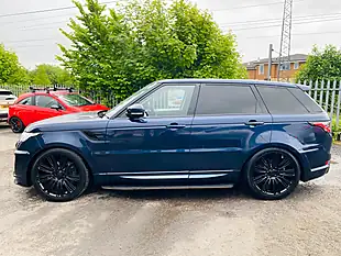 Used 2016 Land Rover Range Rover Sport Hse Blue - Interior and Exterior details 11