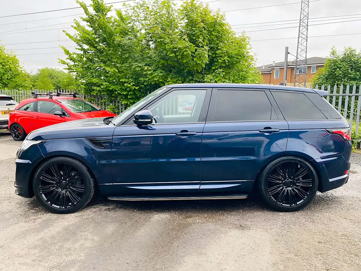 Used 2016 Land Rover Range Rover Sport Hse Blue - Interior and Exterior details 11