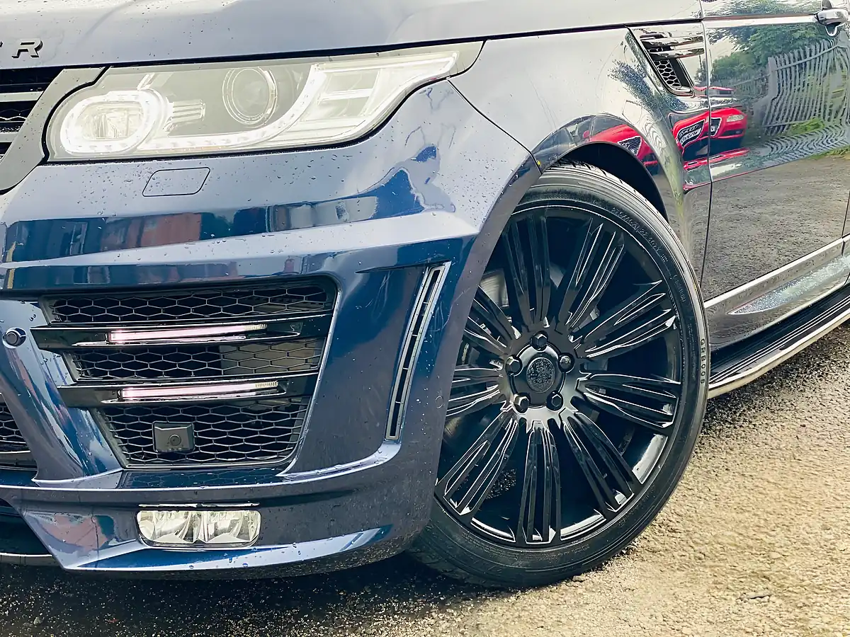 Used 2016 Land Rover Range Rover Sport Hse Blue - Interior and Exterior details 15